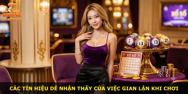 Các tín hiệu dễ nhận thấy của việc gian lận khi chơi