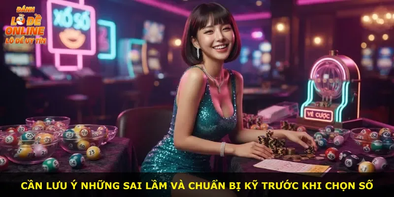 Cần lưu ý những sai lầm và chuẩn bị kỹ trước khi chọn số