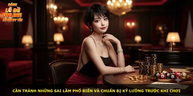 Cần tránh những sai lầm phổ biến và chuẩn bị kỹ lưỡng trước khi chơi