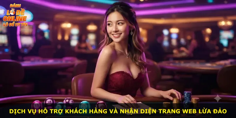 Dịch vụ hỗ trợ khách hàng và nhận diện trang web lừa đảo