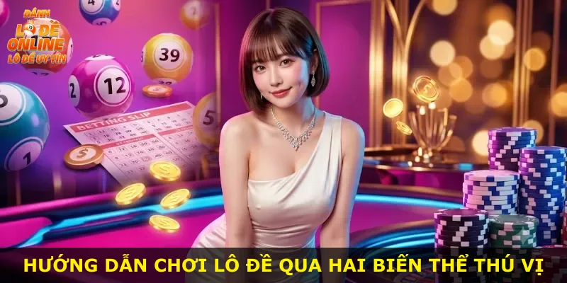 Hướng dẫn chơi lô đề qua hai biến thể thú vị