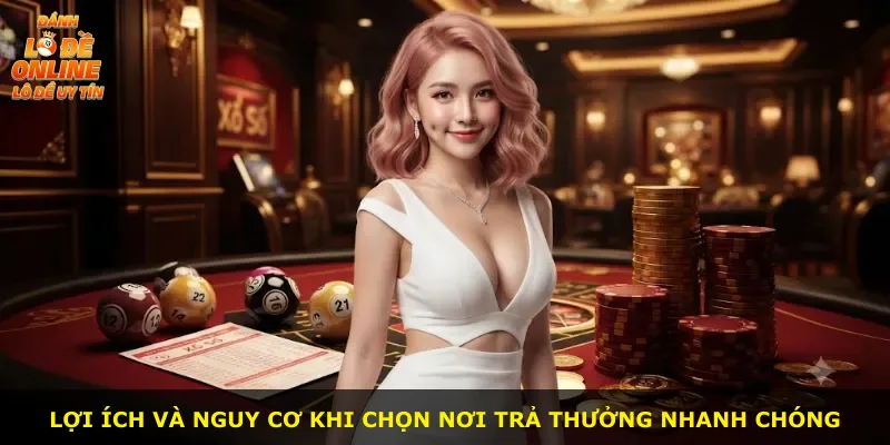 Lợi ích và nguy cơ khi chọn nơi trả thưởng nhanh chóng