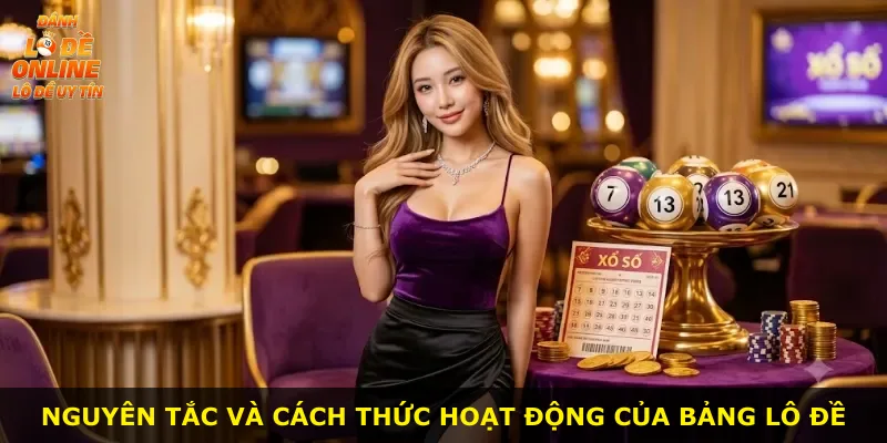 Nguyên tắc và cách thức hoạt động của bảng lô đề
