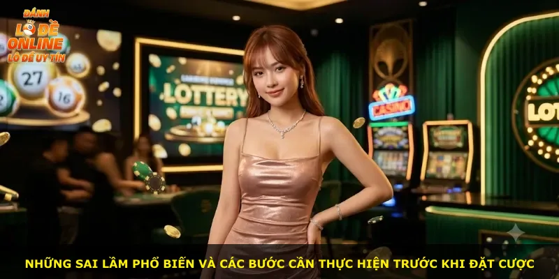 Những sai lầm phổ biến và các bước cần thực hiện trước khi đặt cược