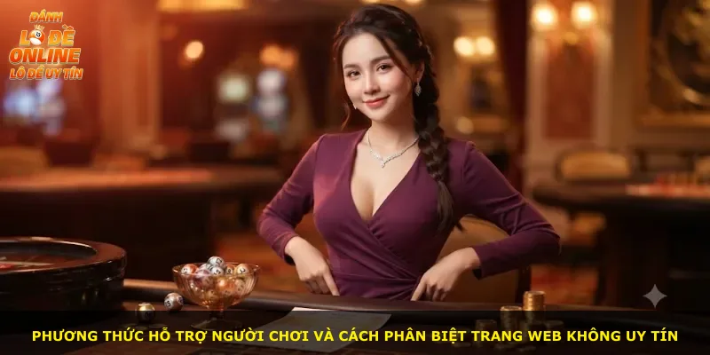 Phương thức hỗ trợ người chơi và cách phân biệt trang web không uy tín