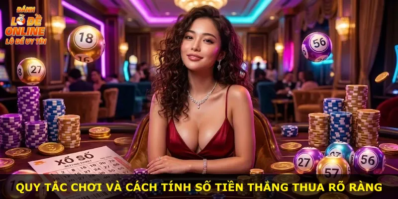Quy tắc chơi và cách tính số tiền thắng thua rõ ràng