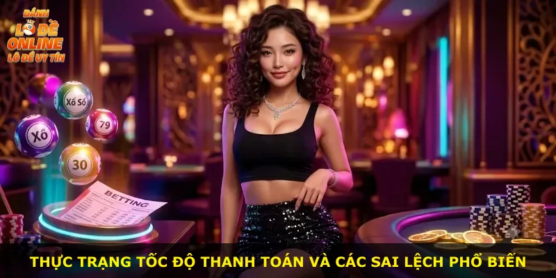 Thực trạng tốc độ thanh toán và các sai lệch phổ biến